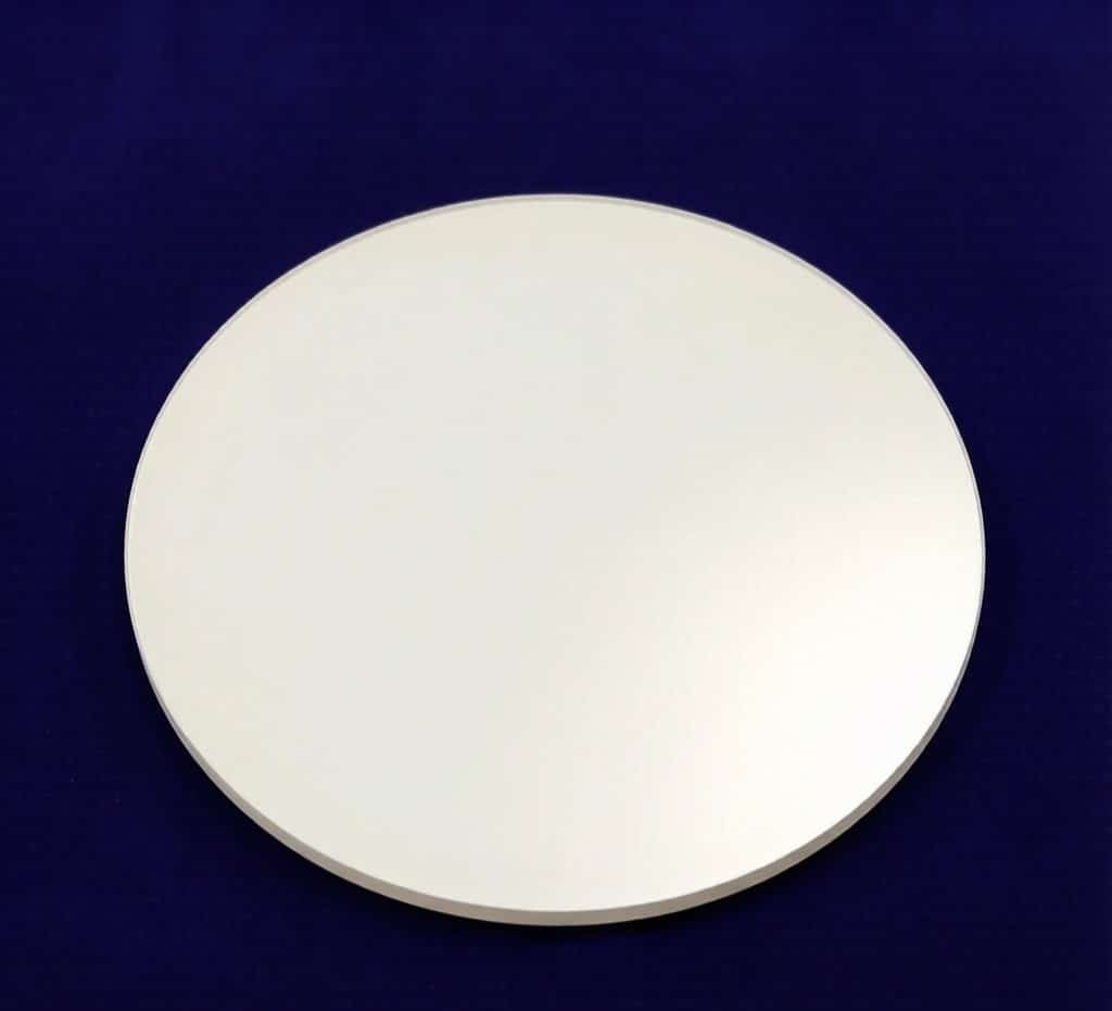 Optical grade LiTaO3 crystal, top-down view